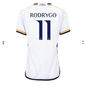Real Madrid Rodrygo Goes #11 Koszulka Podstawowych Kobiety 2023-24 Krótki Rękaw